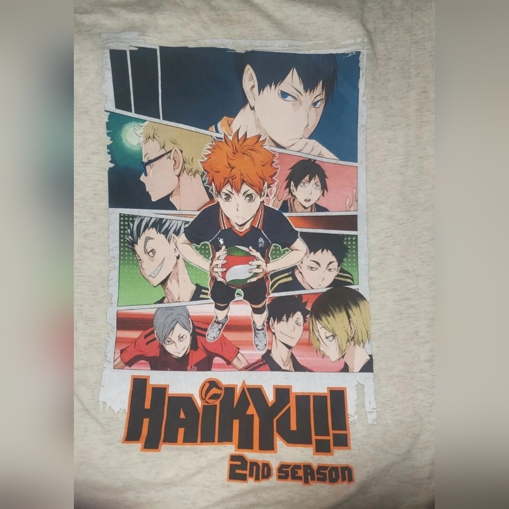 Haikyu 2nd Season T-shirt Size Large NEW w/TAGS